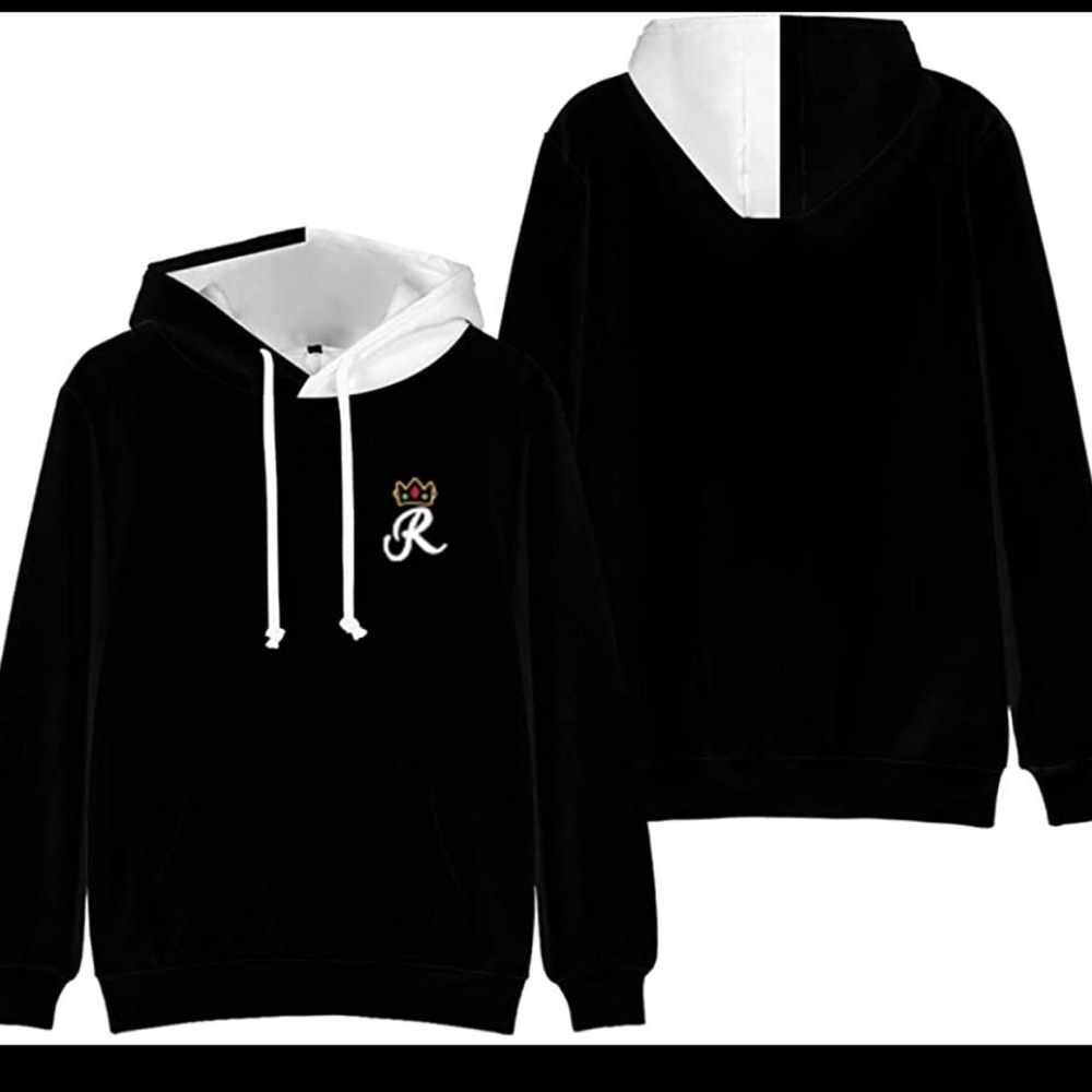 Ranboo 2021 The Beloved Duality Embroidered Pullover Hoodie Size Small Unisex